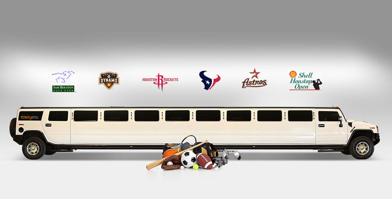 Sporting Events Limo - Party Bus - Colony Limo Service Houston